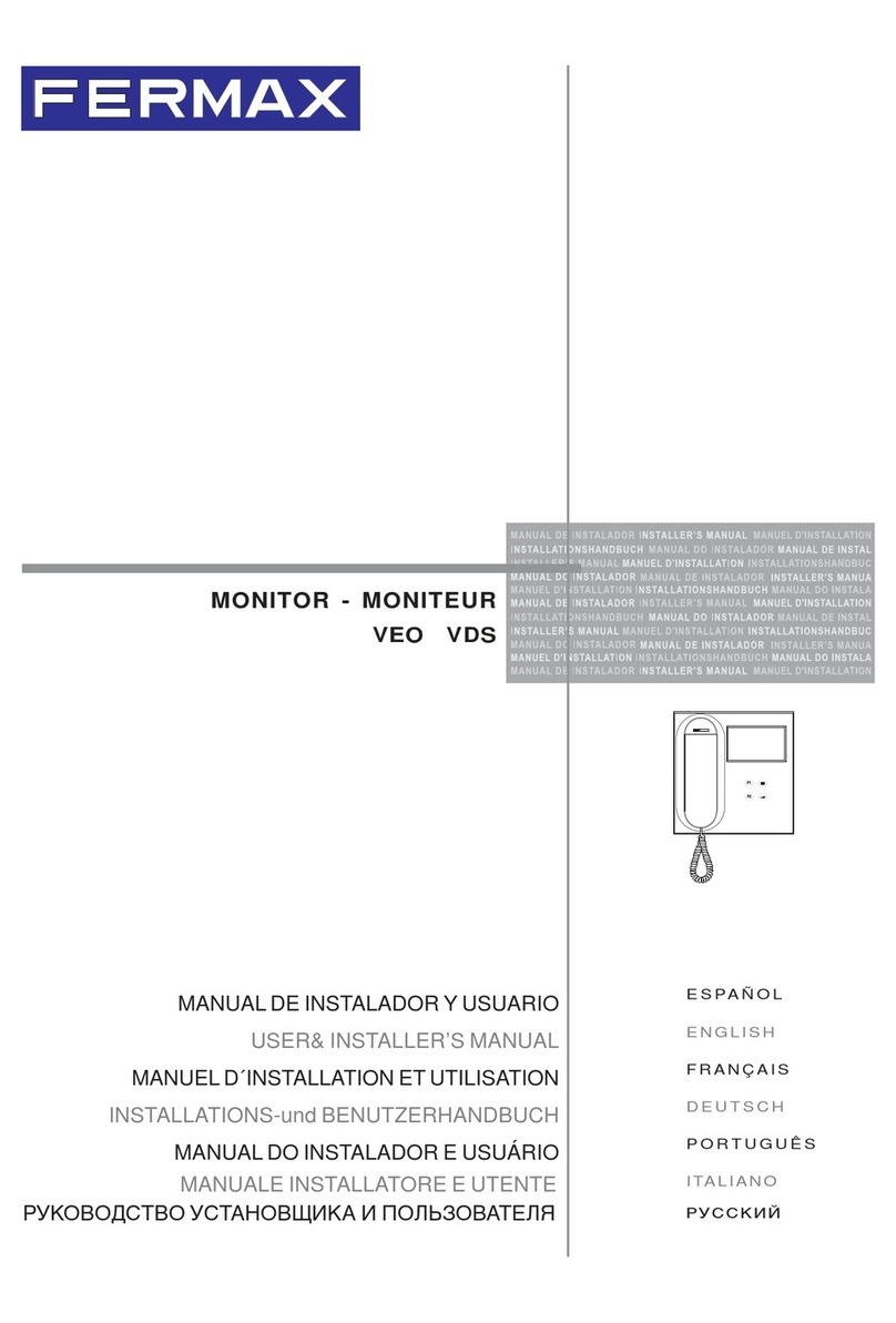 Fermax Veo VDS Instruction Manual