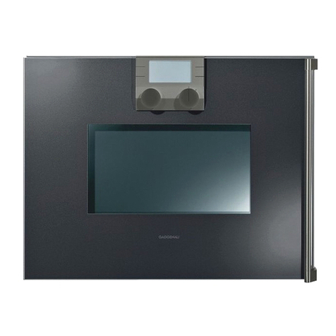 Gaggenau BM 271 User manual