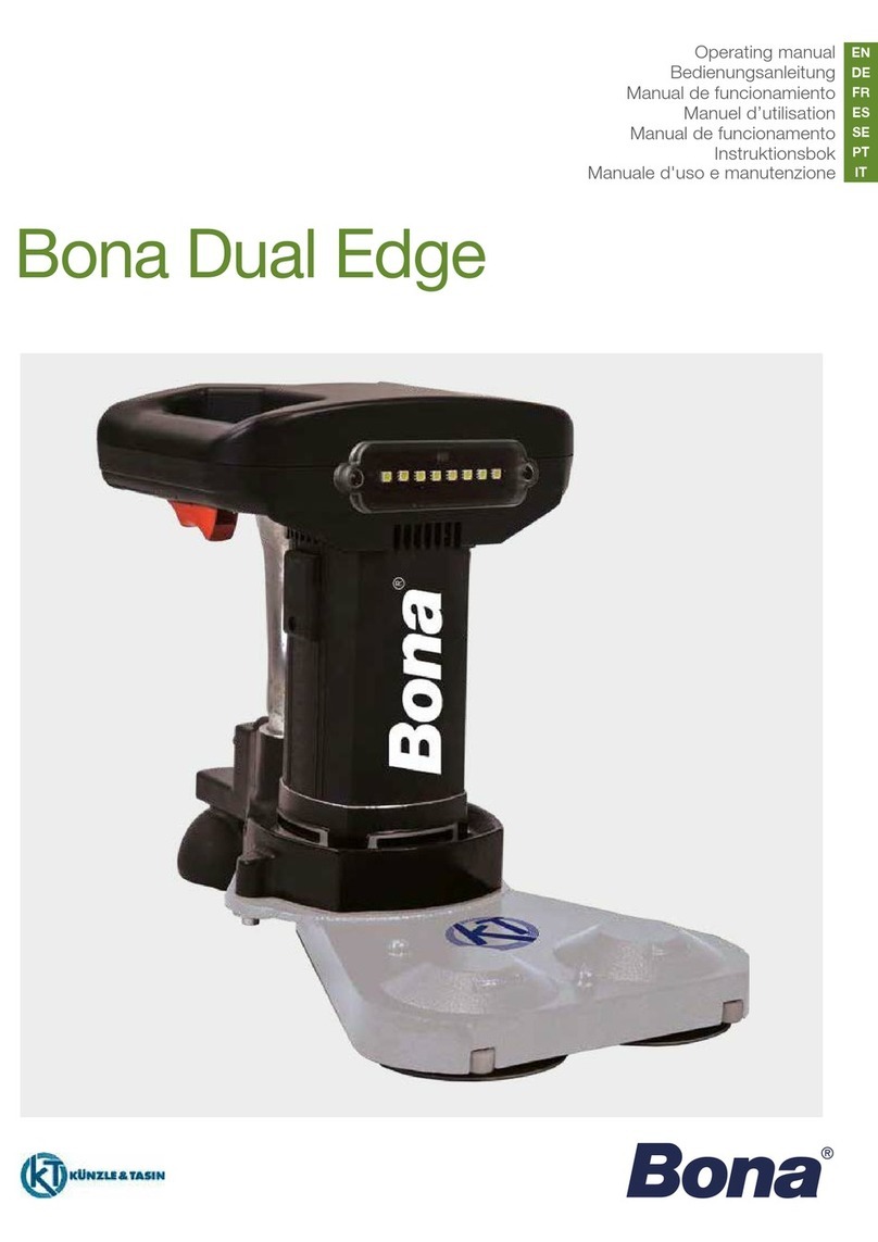 Kunzle & Tasin Bona Dual Edge User manual Kunzle & Tasin Bona Dual Edge User manual