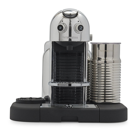 my machine Nespresso Gran Maestria B520 instruction manual