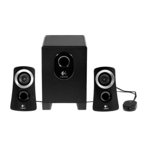 Logitech Z313 User manual