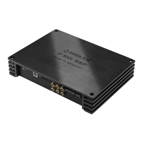 Audiotec Fischer HELIX P SIX DSP User manual