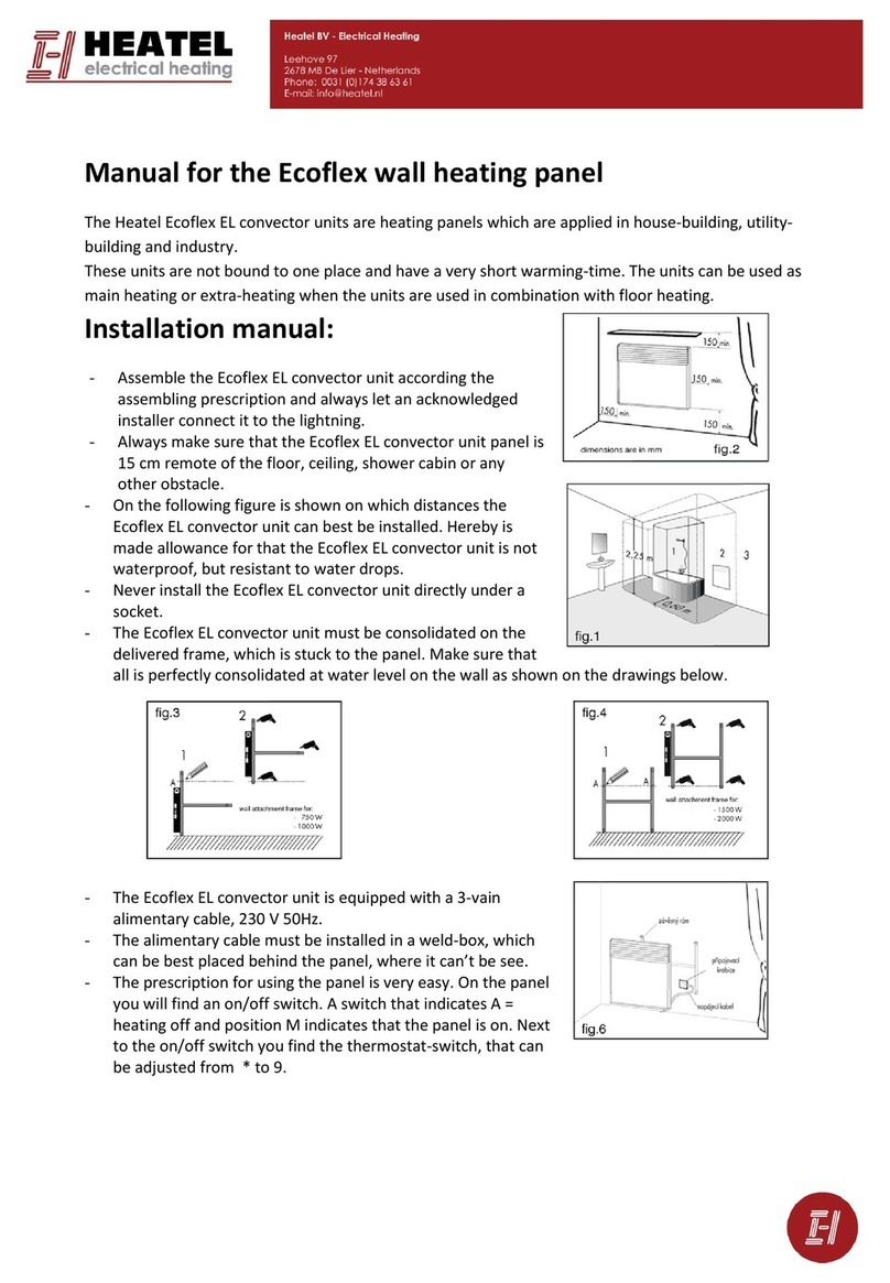 Heatel Ecoflex EL manual