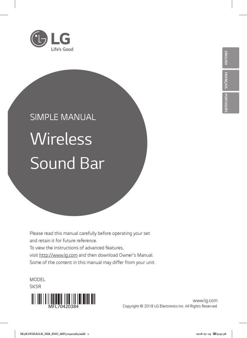 LG SK5R Specification sheet