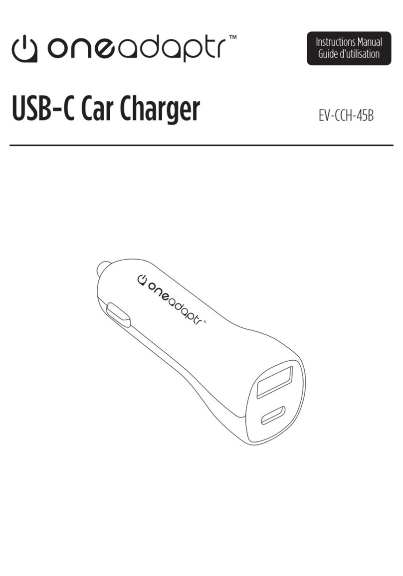 OneAdaptr EV-CCH-45B instruction manual