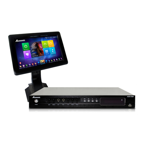 Acesonic KOD-6100 user manual
