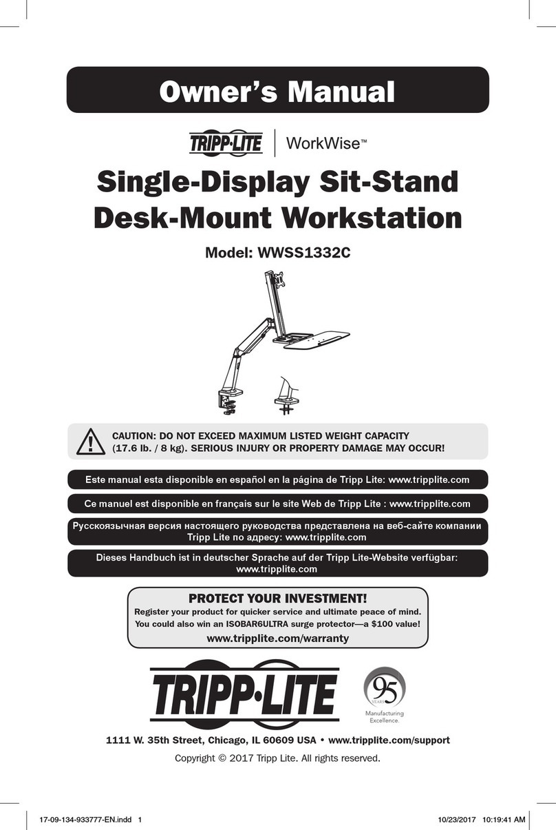Tripp Lite WorkWise WWSS1332C User manual