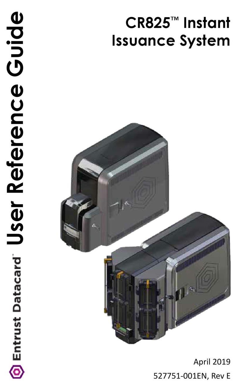 Entrust Datacard CR825 Series Product information sheet Entrust Datacard CR825 Series Product information sheet