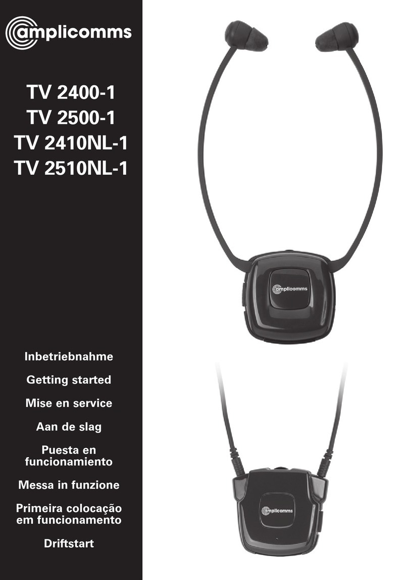 Amplicomms TV 2400-1 User manual