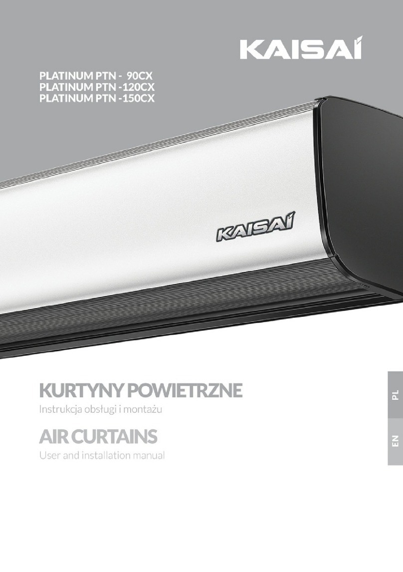 Kaisai PLATINUM PTN-90CX Operating manual