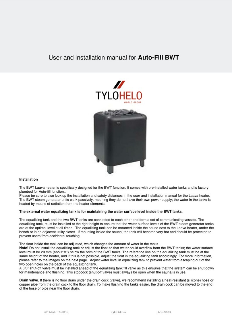TyloHelo Auto-Fill BWT Laava User and installation manual TyloHelo Auto-Fill BWT Laava User and installation manual