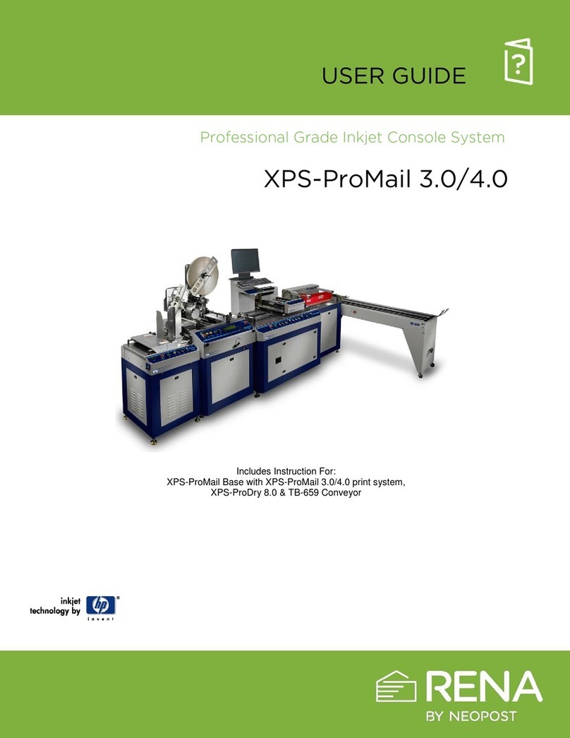 Neopost RENA XPS-ProMail 3.0 user guide