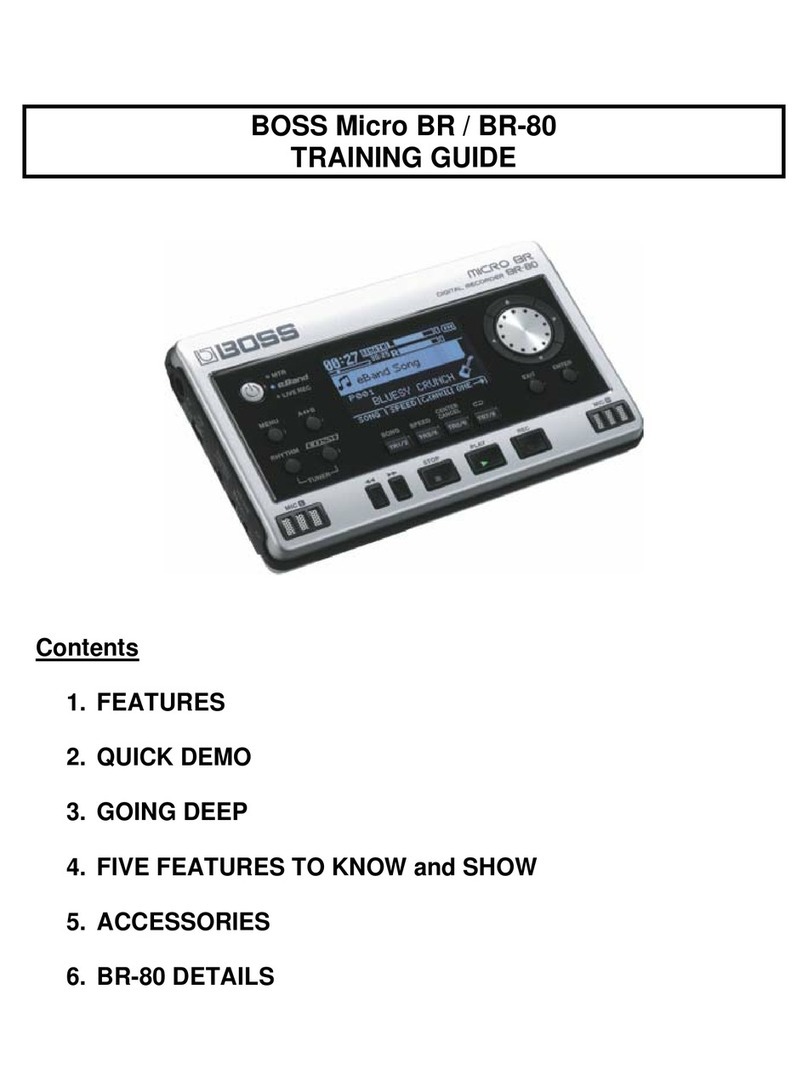 BOSSCO BR-80 Setup guide BOSSCO BR-80 Setup guide