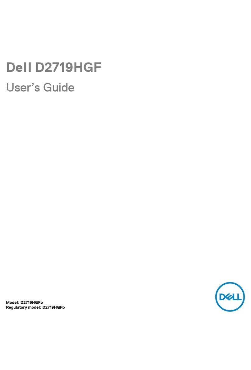 Dell D2719HGF User manual Dell D2719HGF User manual