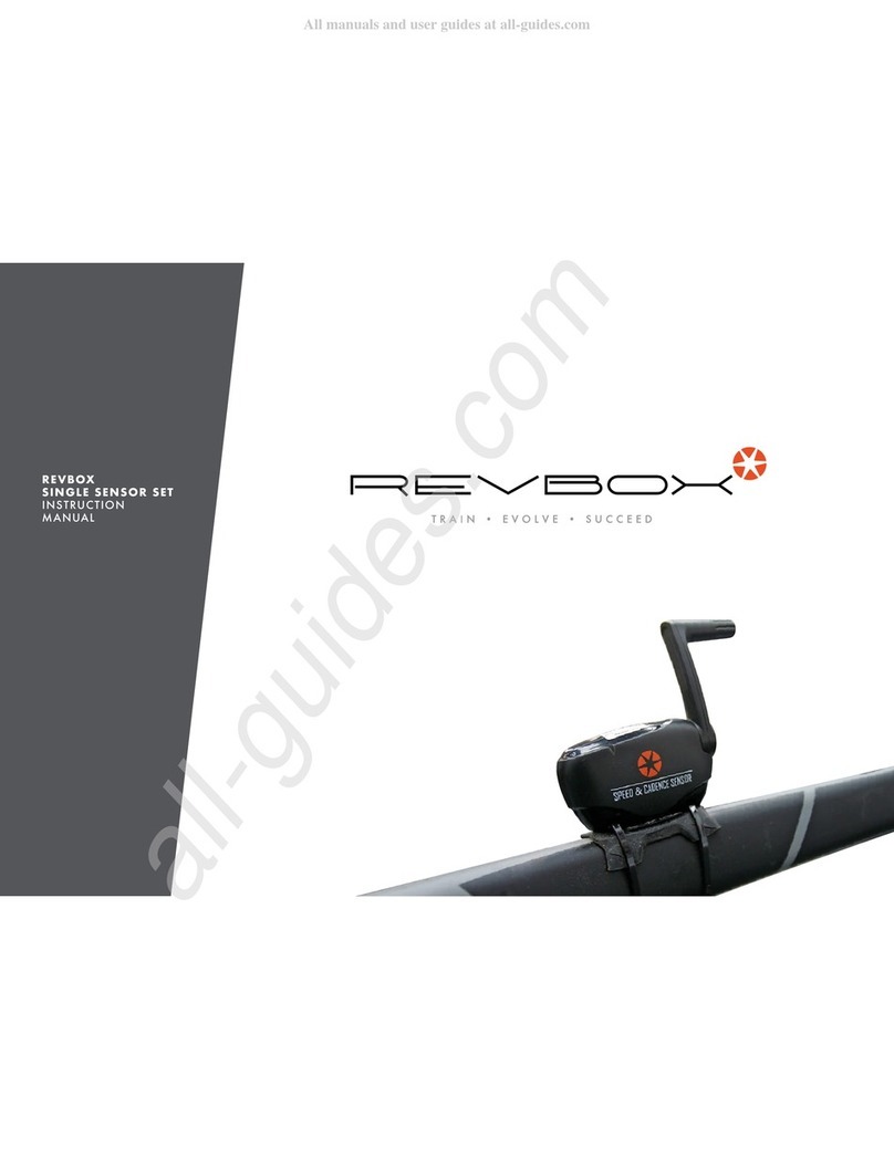 Revbox Single Sensor Set instruction manual