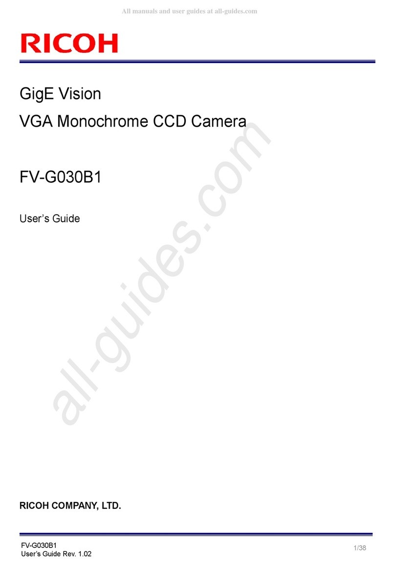 Ricoh FV-G030B1 user guide