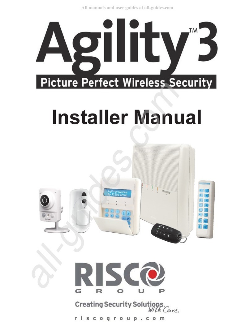 Risco Agility 3 User guide