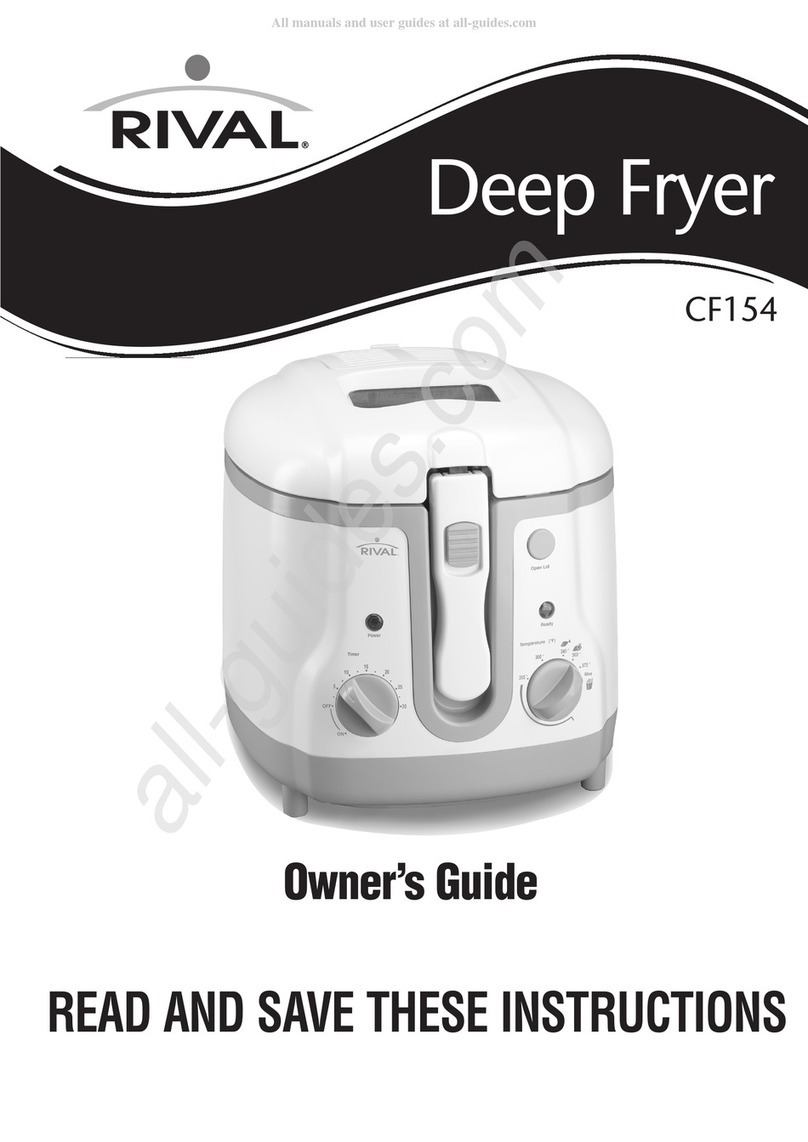 Rival SURERELEASE CF154 owner's guide