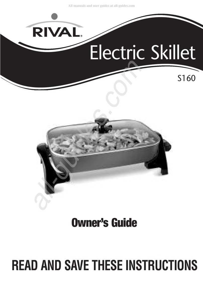 Rival S160 User manual