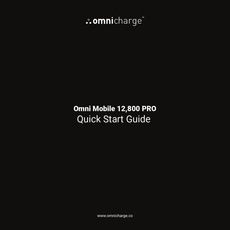 omnicharge Omni Mobile 12,800 PRO User manual omnicharge Omni Mobile 12,800 PRO User manual