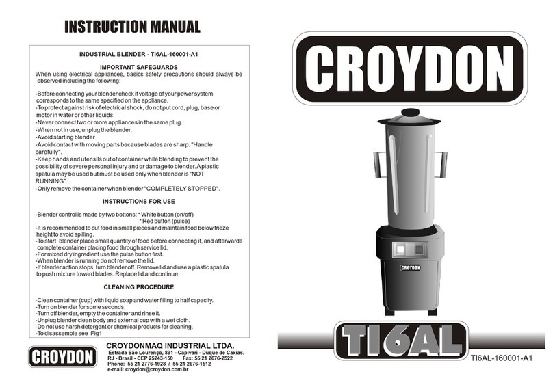 croydon TI6AL User manual