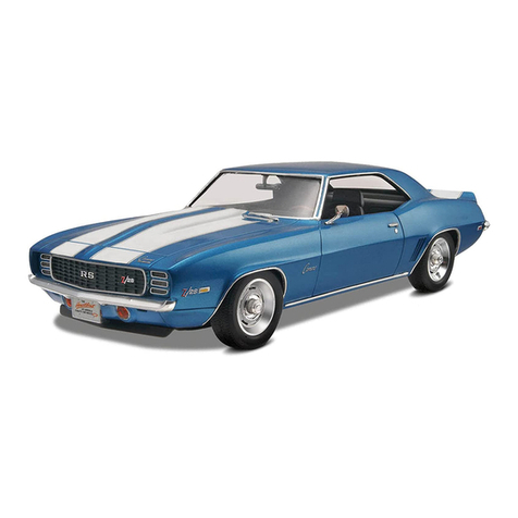REVELL '69 Camaro Z/28 Assembly manual