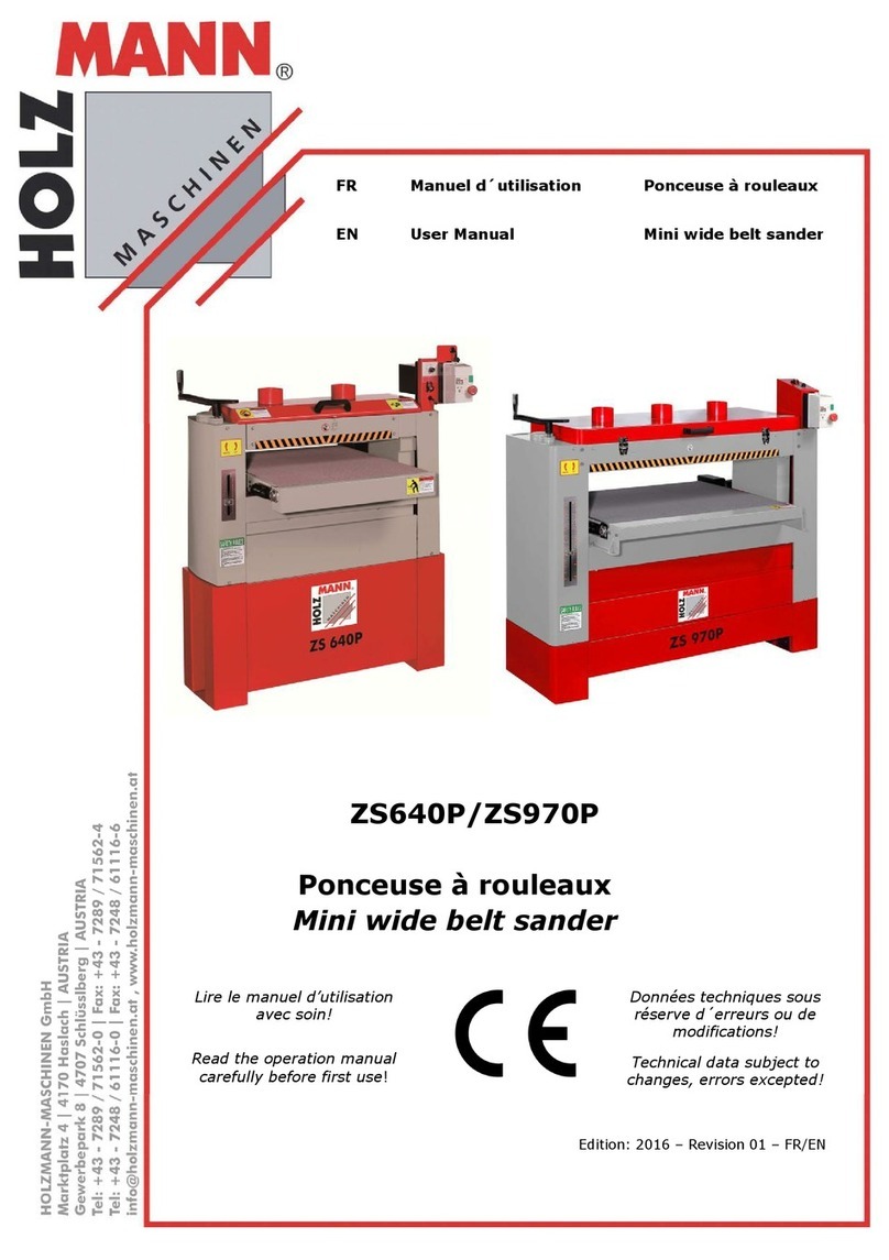 HOLZMANN MASCHINEN ZS640P user manual
