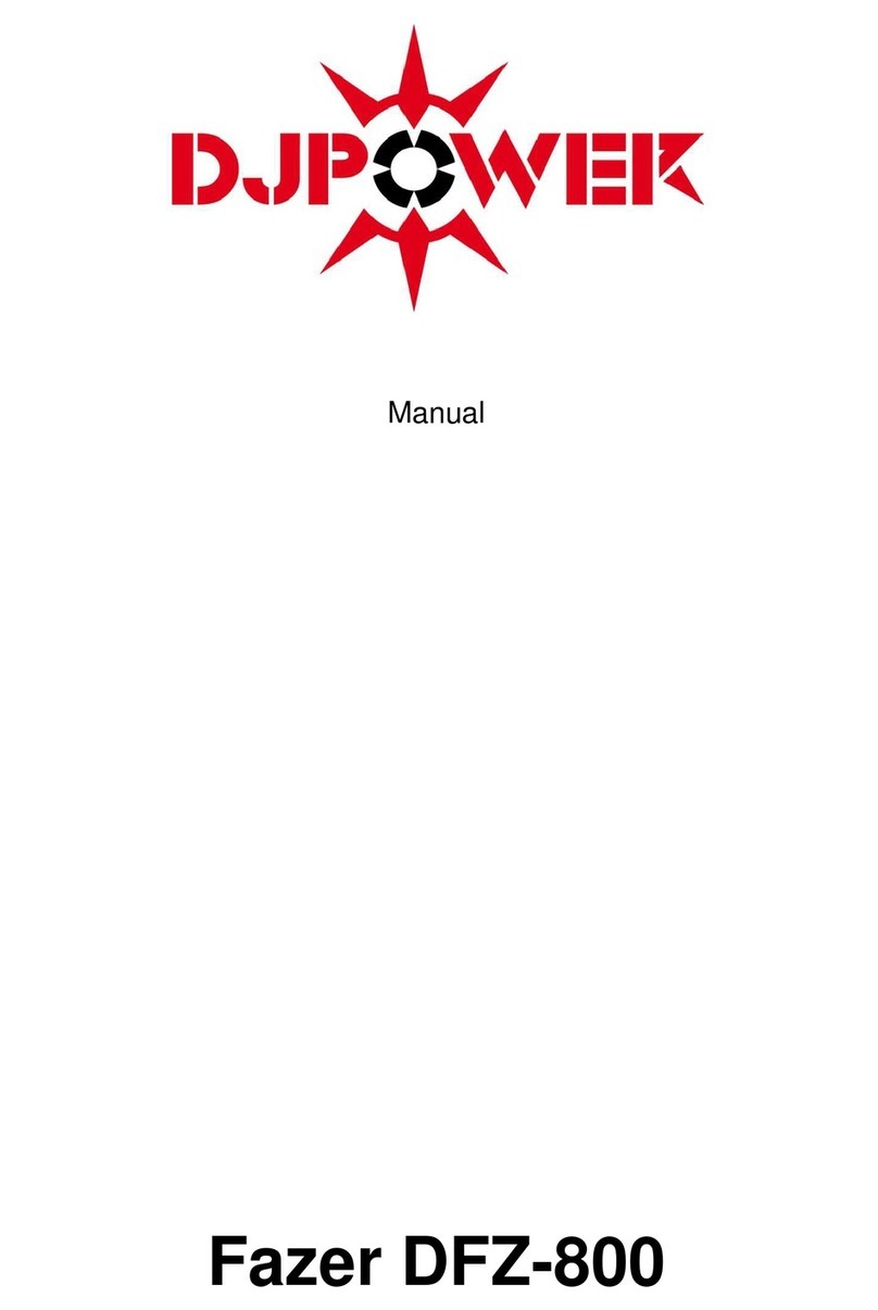 dj power DFZ-800 User manual