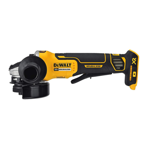 DeWalt DCG413 instruction manual