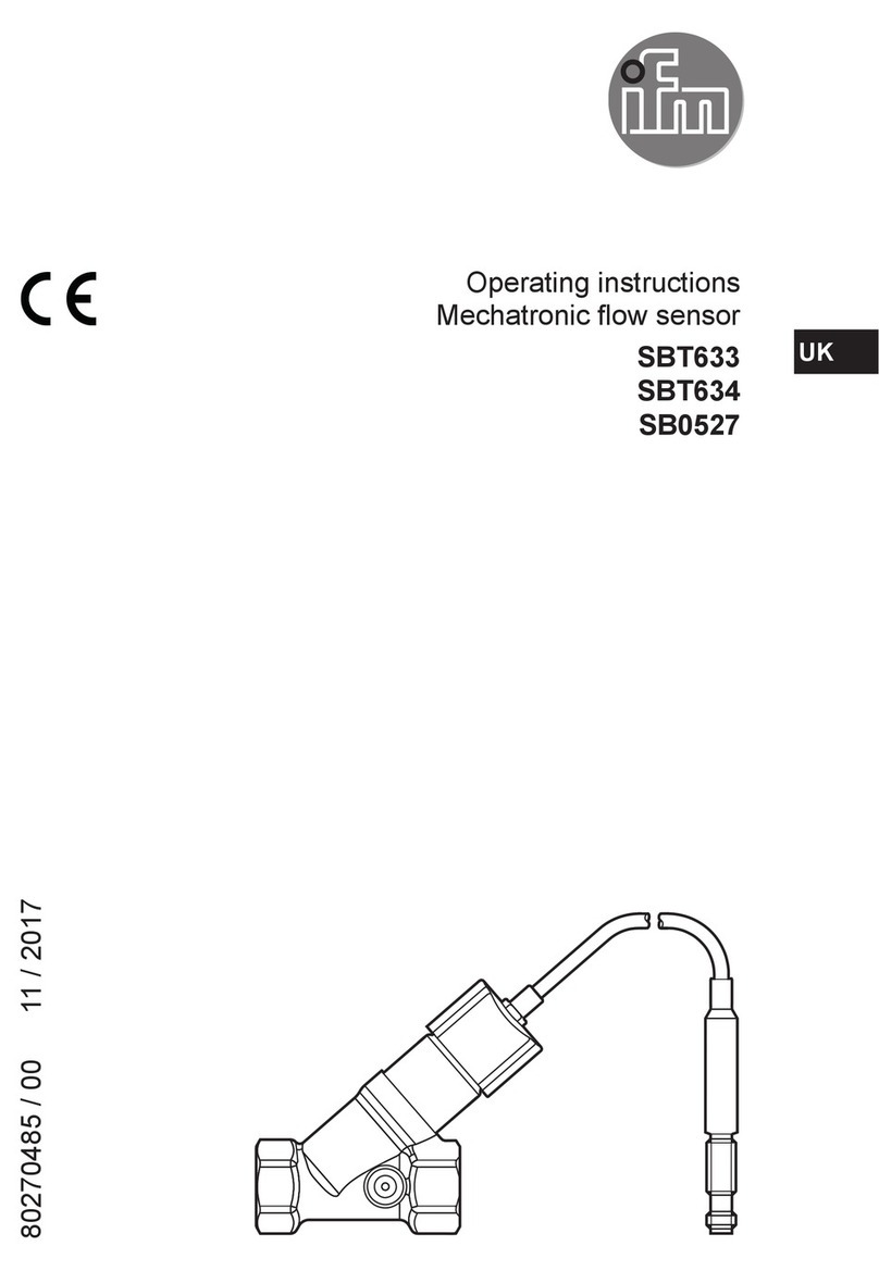 IFM SBT633 User manual IFM SBT633 User manual