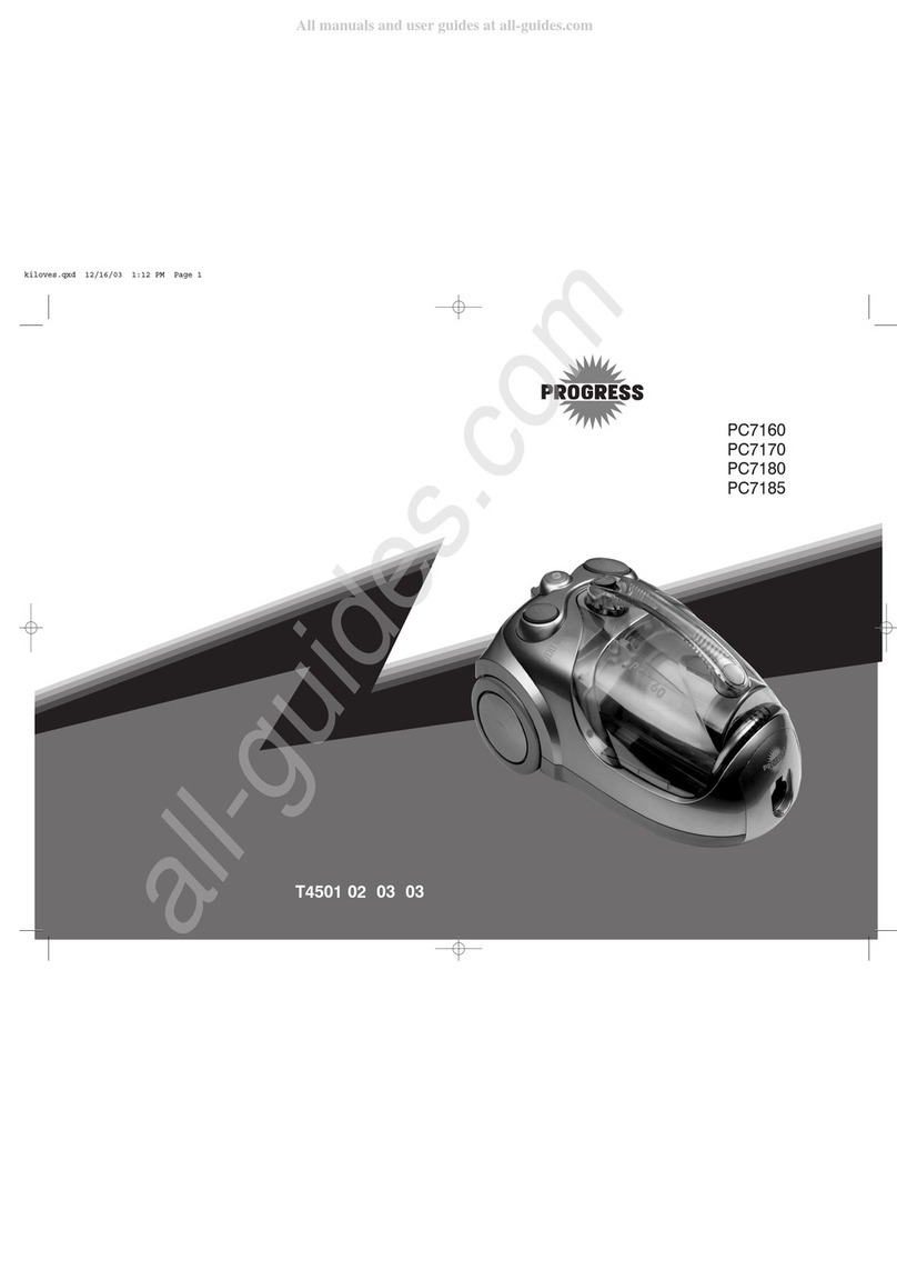 Progress PC7160 User manual