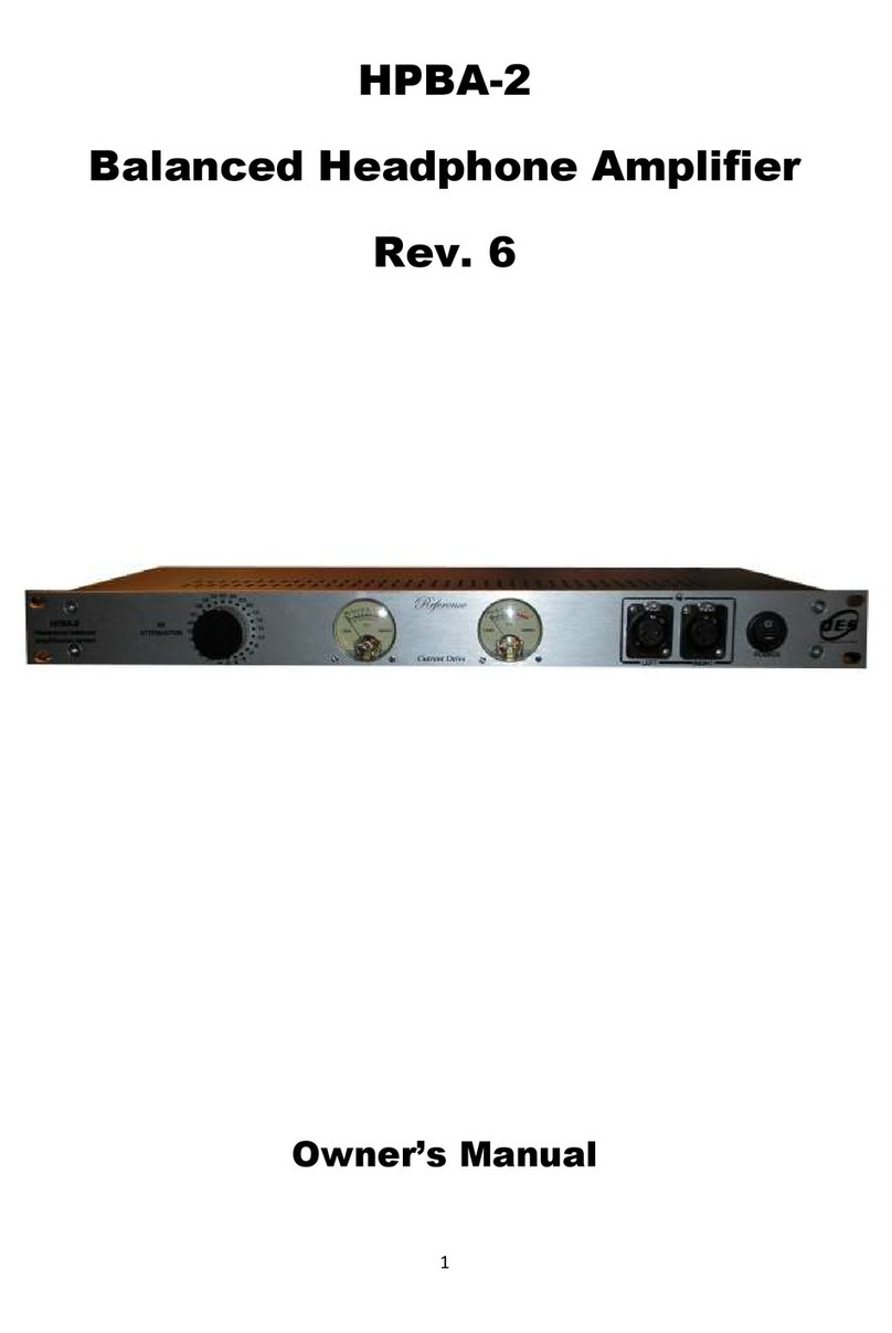 QES Labs HPBA-2 User manual