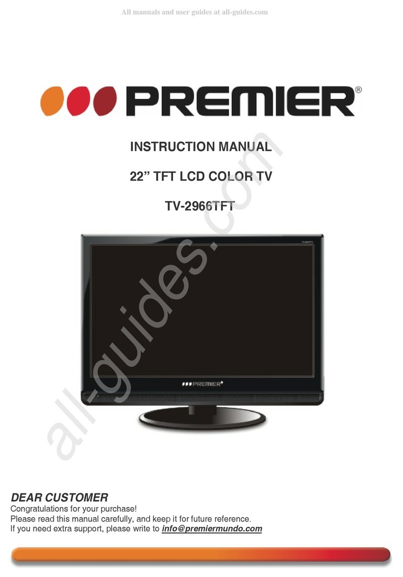 Premier TV-2966TFT User manual Premier TV-2966TFT User manual