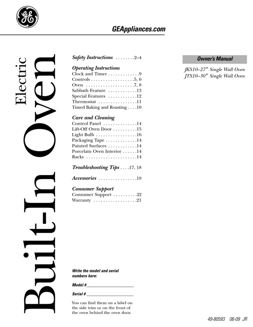 GE JTS10 User manual