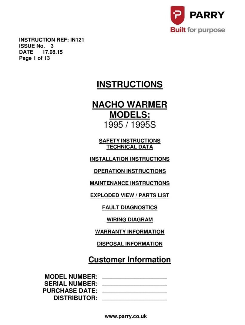 PARRY 1995S instructions