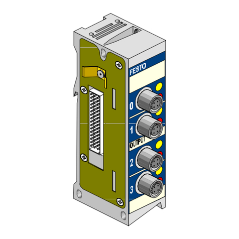 Festo VIGE-03-FB Series Operating and installation instructions