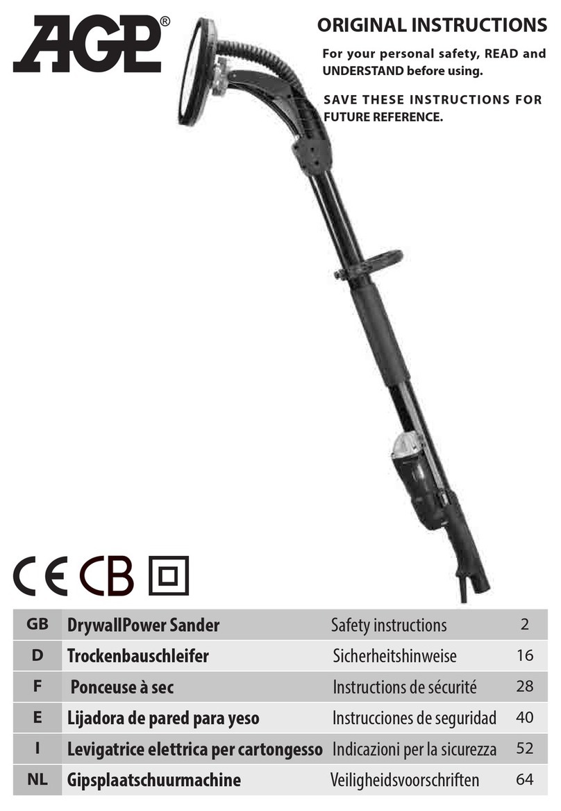 AGP DrywallPower GS9FSE Original instructions