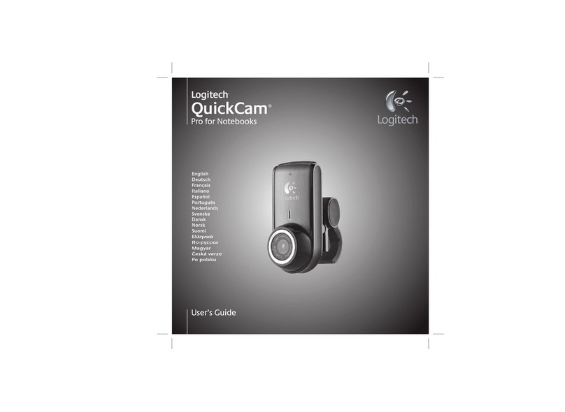 Logitech QuickCam Pro User manual