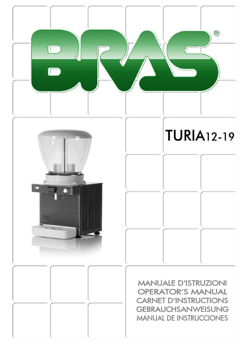 Bras TURIA 12 Operator's manual