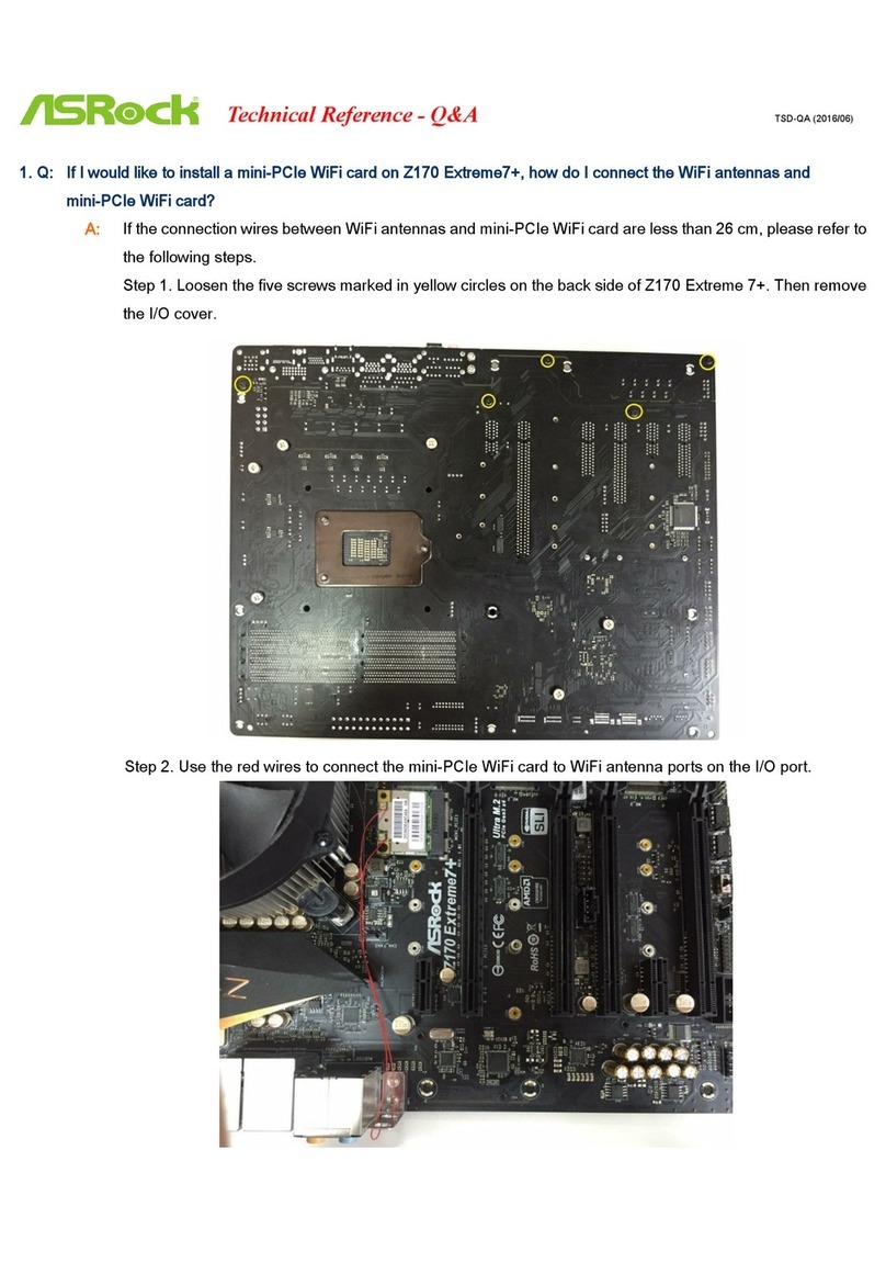 ASROCK Z170 Extreme7+ Technical reference