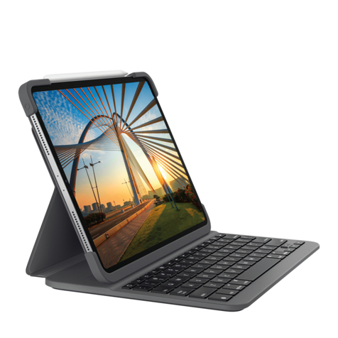 Logitech PRO FOLIO SLIM Assembly Instructions