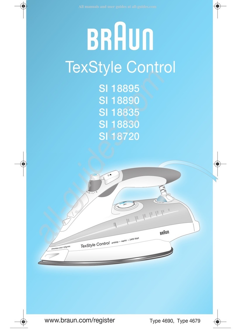 Braun TexStyle Control Series User manual