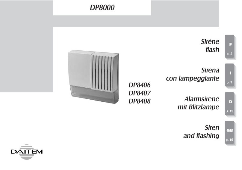 DAITEM DP8406 User manual