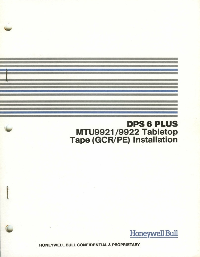 HONEYWELL BULL DPS6 PLUS Installation