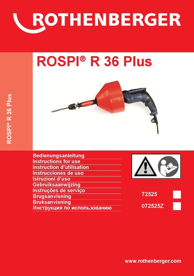 Rothenberger Rospri R 36 Plus User manual