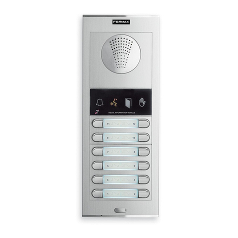 Fermax OneToOne W/LOOP MODULE Installer manual