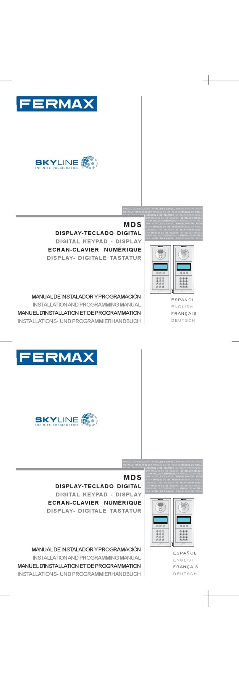 Fermax MDS Assembly instructions