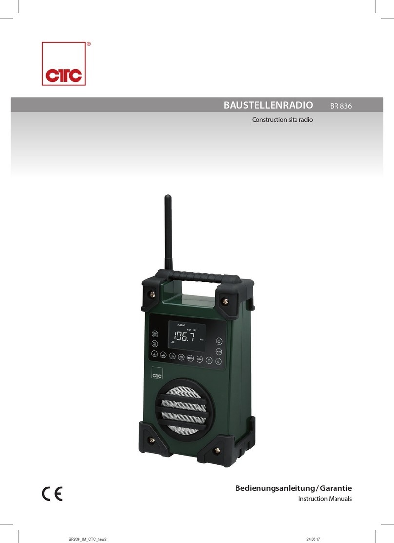 Clatronic BR 836 User manual