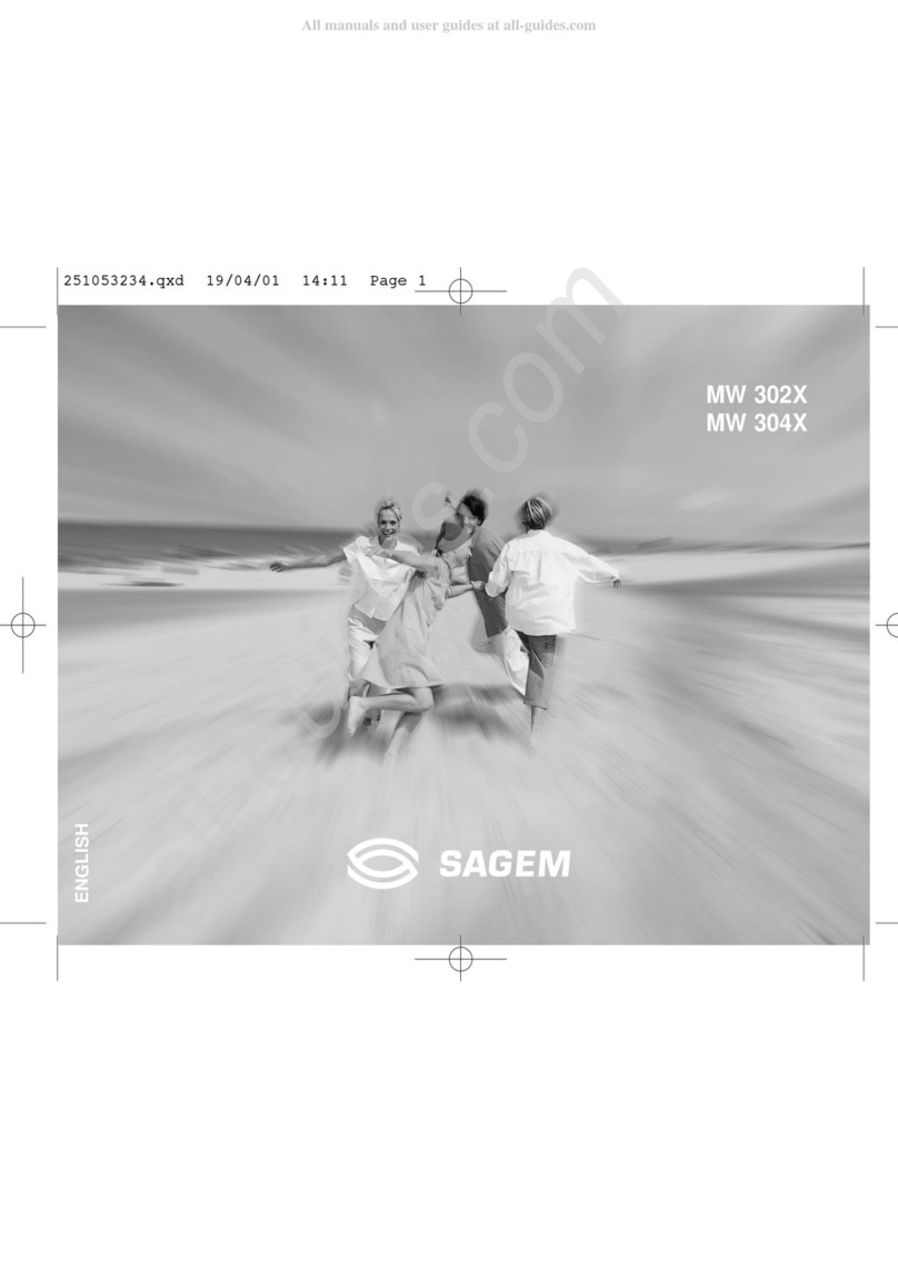 Sagem MC-300 Series User manual