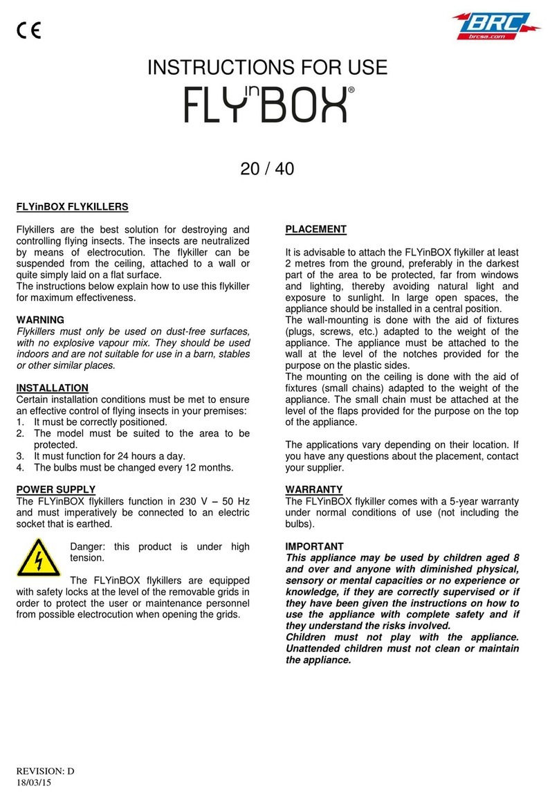 BRC FLYinBox 20 Instructions for use